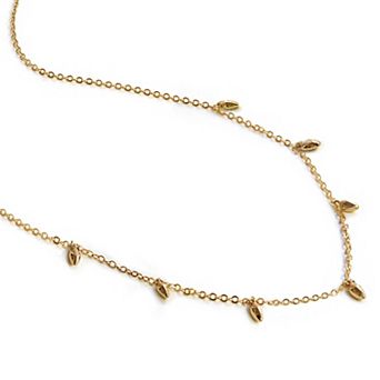 RICE BEAD CHAIN NECKLACE