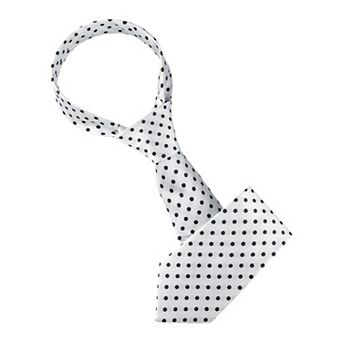 Men's Self Tied Polka Dots Wide Business Formal Necktie Wedding Ties