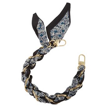 Handbag Straps, Silk Scarf Series Phone Lanyard with Scarf Charm, Replacement Straps for Purses, 1 pc