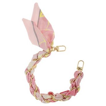 Handbag Straps, Silk Scarf Series Phone Lanyard with Scarf Charm, Replacement Straps for Purses, 1 pc