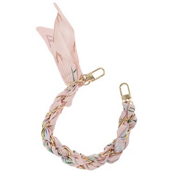 Handbag Straps, Silk Scarf Series Phone Lanyard with Scarf Charm, Replacement Straps for Purses, 1 pc