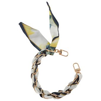 Handbag Straps, Silk Scarf Series Phone Lanyard with Scarf Charm, Replacement Straps for Purses, 1 pc