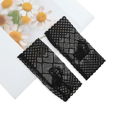 Elegant Lace Sunblock Fingerless Gloves for Women 1 Pair