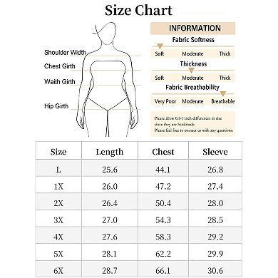 Women's Plus Size Tunic Tops V Neck Pleated Long Sleeve Button Cuff Solid Casual Pullover Blouse