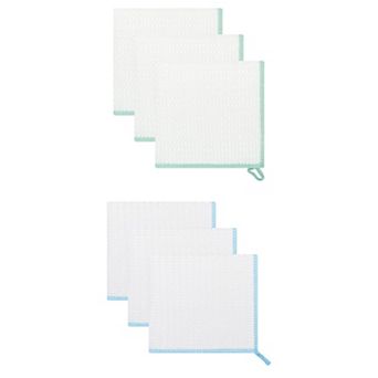 6 Packs Wood Fiber Super Absorbing Cloths for Washing Dishes, Reusable Kitchen Towel 12" x 12"