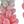 Deep Pink Leaf Beige