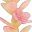 Lotus Pink Leaf Beige