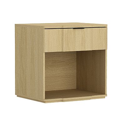 MANHATTAN COMFORT Clive 2-Piece Mid-Century Modern Dresser & Nightstand Set