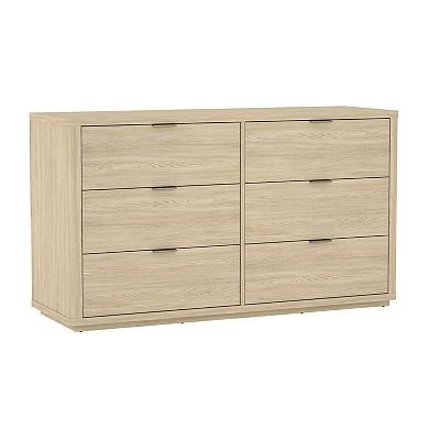 MANHATTAN COMFORT Evelyn 2-Piece Modern Double Dresser & Nightstand Bedroom Set