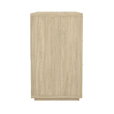 MANHATTAN COMFORT Evelyn 2-Piece Modern Double Dresser & Nightstand Bedroom Set