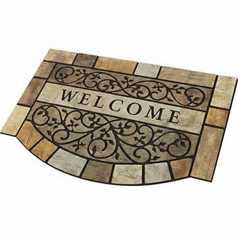 Durable Heavy Duty Welcome Door Mat Non Slip Rubber Backing Outdoor Entry High Traffic Area
