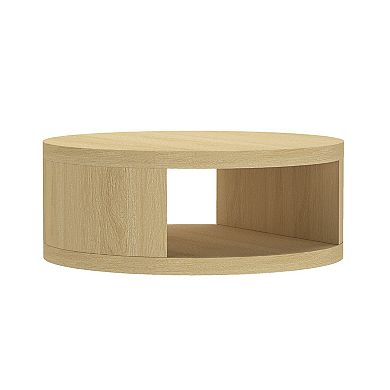 MANHATTAN COMFORT Alure 36-inch Round Coffee Table
