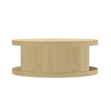MANHATTAN COMFORT Alure 36-inch Round Coffee Table