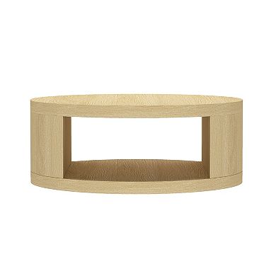MANHATTAN COMFORT Alure 2-Piece Contemporary Coffee Table & End Table Set