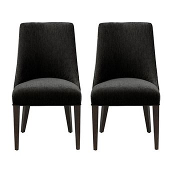 MANHATTAN COMFORT Beever Modern Chenille Upholstered Dining Chair Set of 2