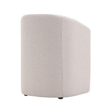MANHATTAN COMFORT Hearth Contemporary Modern Upholstered Dining Armchair