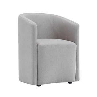 MANHATTAN COMFORT Hearth Contemporary Modern Upholstered Dining Armchair