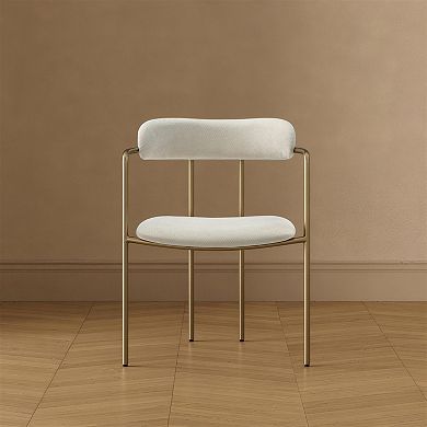 MANHATTAN COMFORT Serene Mid-Century Modern Upholstered Dining Chair