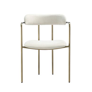 MANHATTAN COMFORT Serene Mid-Century Modern Upholstered Dining Chair