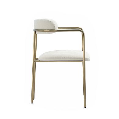 MANHATTAN COMFORT Serene Mid-Century Modern Upholstered Dining Chair