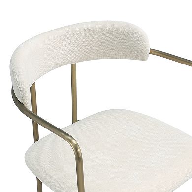 MANHATTAN COMFORT Serene Mid-Century Modern Upholstered Dining Chair