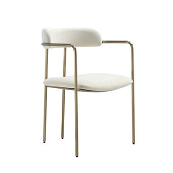MANHATTAN COMFORT Serene Mid-Century Modern Upholstered Dining Chair
