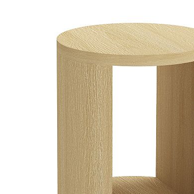 MANHATTAN COMFORT Alure 20-inch Contemporary End Table