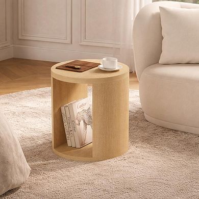 MANHATTAN COMFORT Alure 20-inch Contemporary End Table