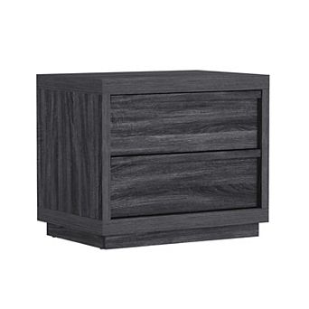 MANHATTAN COMFORT Navis 26-inch Contemporary 2-Drawer Nightstand