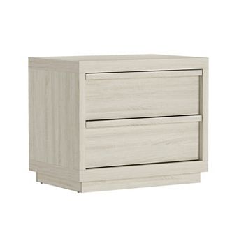 MANHATTAN COMFORT Navis 26-inch Contemporary 2-Drawer Nightstand