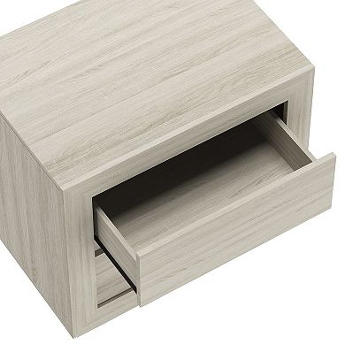 MANHATTAN COMFORT Soren 26-inch Contemporary 2-Drawer Nightstand