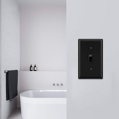 1 Gang Standard Toggle Light Wall Plates Unbreakable Polycarbonate UL Listed