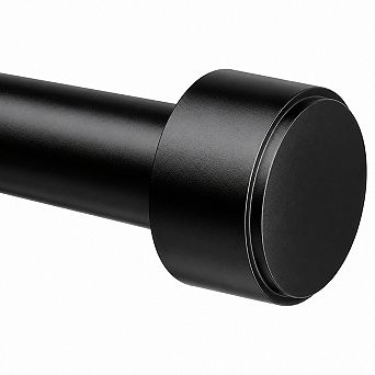 1 Inch Adjustable Curtain Rod Set 32 to 96 Inch Sturdy Easy Install