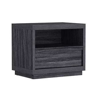 MANHATTAN COMFORT Navis 26-inch Contemporary 1-Drawer Nightstand