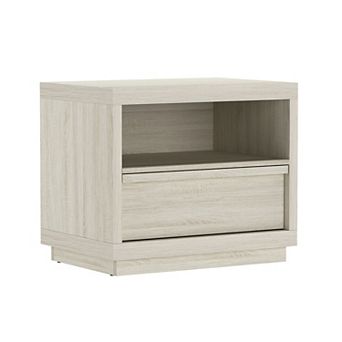 MANHATTAN COMFORT Navis 26-inch Contemporary 1-Drawer Nightstand