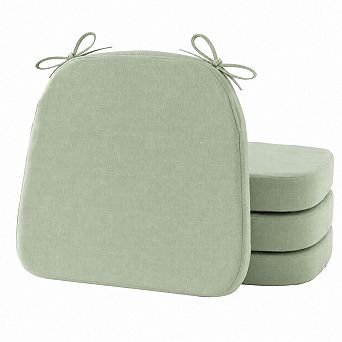 Indoor Outdoor Chair Cushions Non Slip Washable Comfortable Waterproof Set of 4