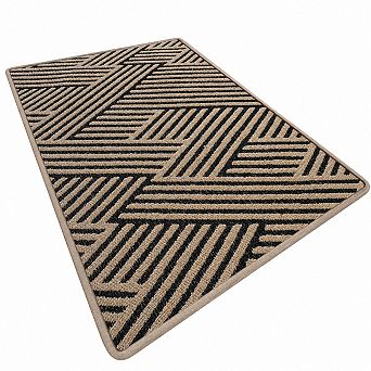 Indoor Outdoor Entry Doormat Non Slip Dirt Resistant Absorbent Washable Low Profile