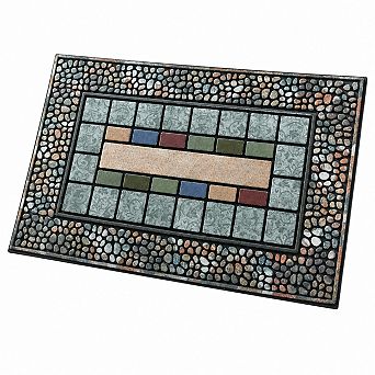 Heavy Duty Non Slip Rubber Doormat Outdoor Front Entry Way Rug