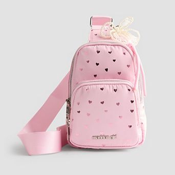 madden girl 2 pc Sling Bag & Charm Gift Set