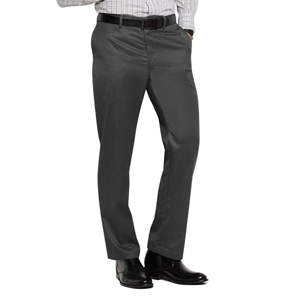 Marc Anthony Slim-Fit Flat-Front Dress Pants