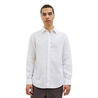 Jack And Jones Mens Linen Shirt