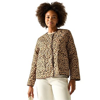 Regatta Womens/Ladies Mira Leopard Print Jacket