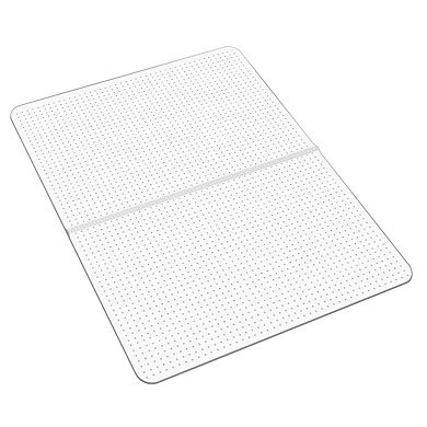 Pnronnc Office Chair Mat 36x48 Inch Carpet Floor Protector Rectangular Desk Mat