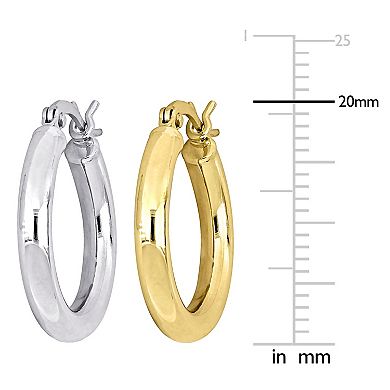 Stella Grace 10k Hoop Earrings Set