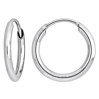 Stella Grace 14k 11mm Hoop Earrings