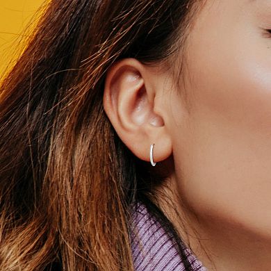 Stella Grace 14k 11mm Hoop Earrings
