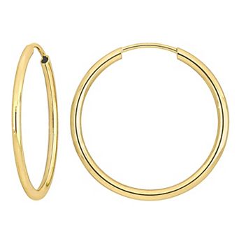 Stella Grace 14k Gold 20mm Hoop Earrings