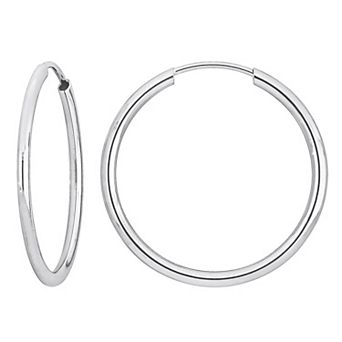 Stella Grace 14k Gold 20mm Hoop Earrings