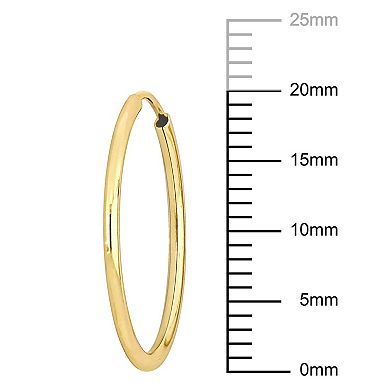 Stella Grace 14k Gold 20mm Hoop Earrings
