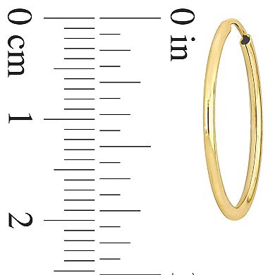 Stella Grace 14k Gold 20mm Hoop Earrings